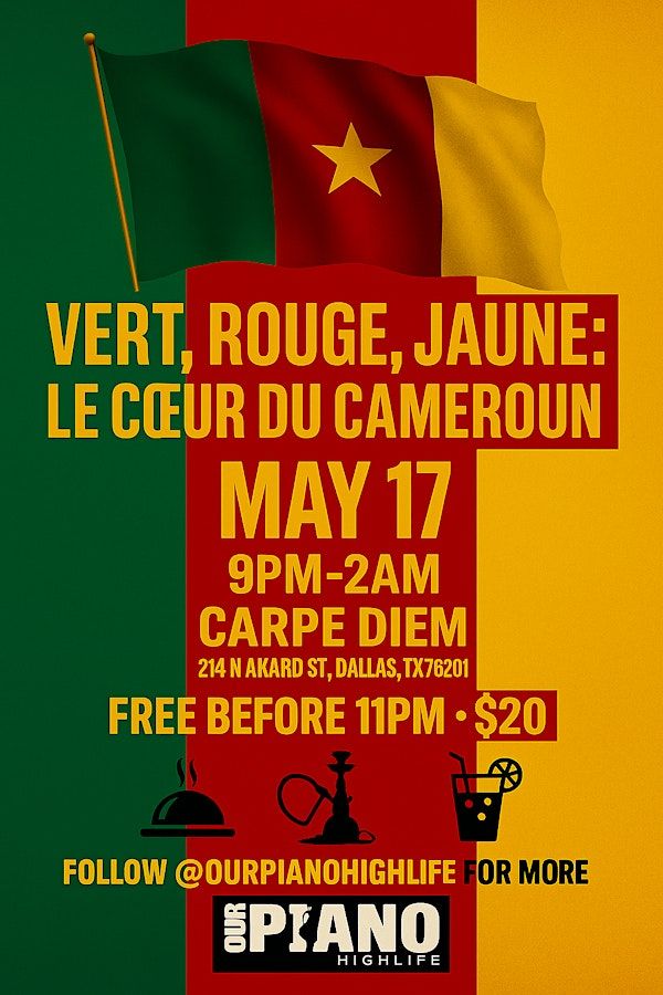 VERT, ROUGE, JAUNE | 214 N Akard St