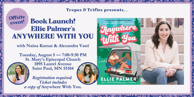 Book launch! Ellie Palmer's ANYWHERE WITH YOU | St Mary's Episcopal Church