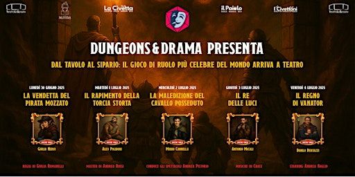 Dungeons & Drama: La maledizione del cavallo posseduto | Teatro Lo Spazio