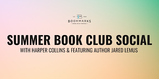 Summer Book Club Social with HarperCollins | Bookmarks
