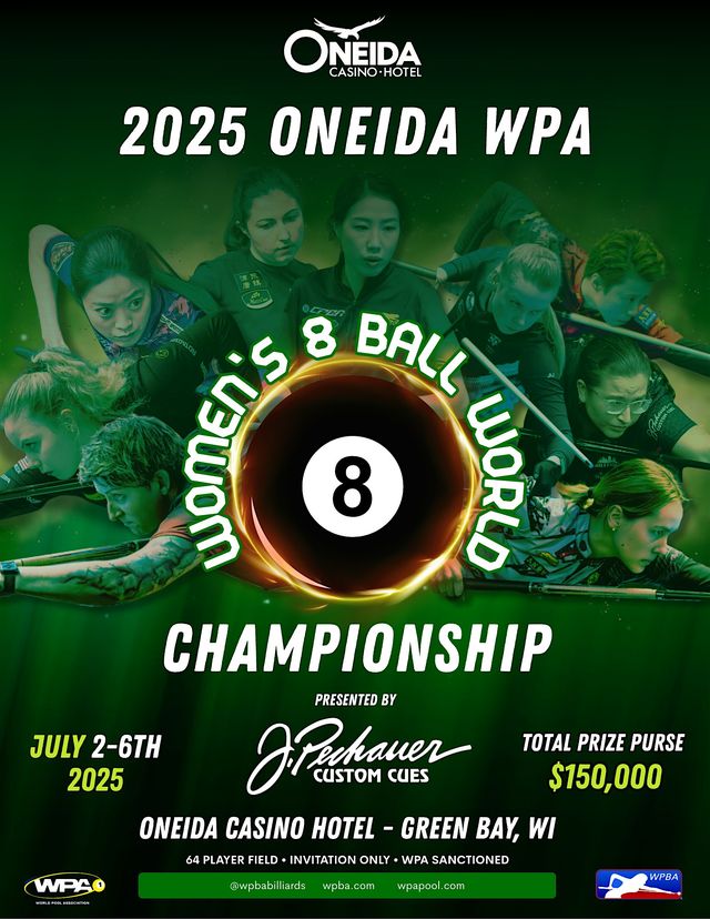 Oneida WPA Women's 8-Ball World Championship | Oneida Casino Hotel