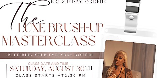 The Luxe Brush-up Makeup Masterclass | Cassie Campbell Community Centre