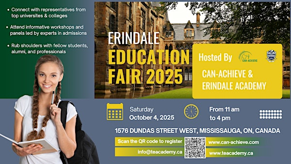 Erindale Education Fair 2025 | 1576 Dundas St W