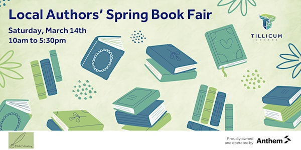 Local Authors' Spring Book Fair | Tillicum Centre