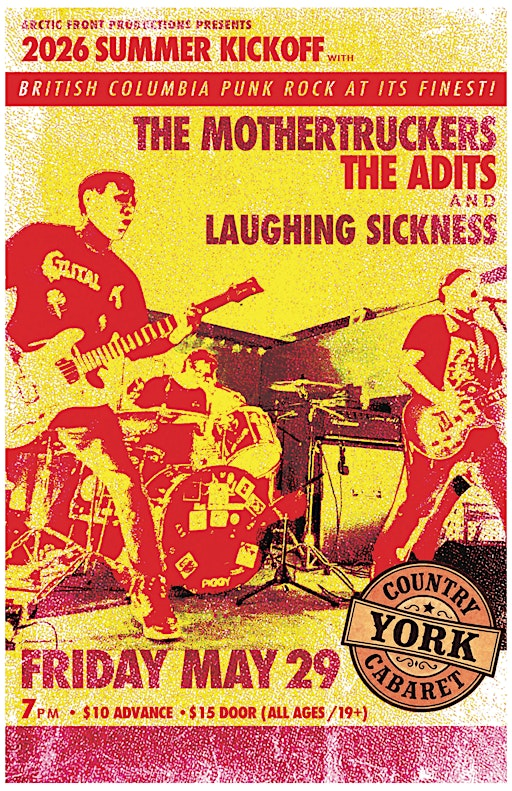 Motherf*ckers | The Adits | Laughing Sickness LIVE @ The York | York Country Cabaret