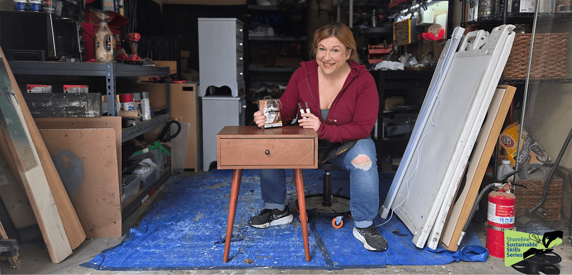 Simple Wood Furniture Repair for Beginners (S4) @ STL | Shoreline Tool Library