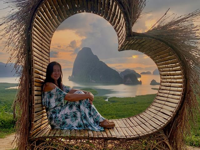 แสงเรืองรองของเช้าวันใหม่…..จุดชมวิว เสม็ดนางชี