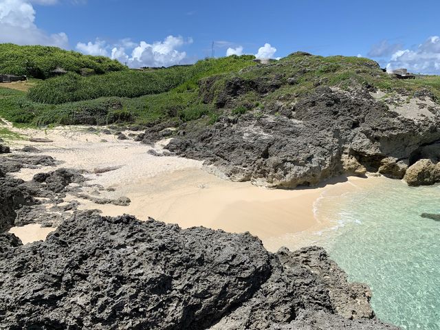 沖縄　離島旅行　日本最西端　与那国島の四畳半ビーチに感動❗️