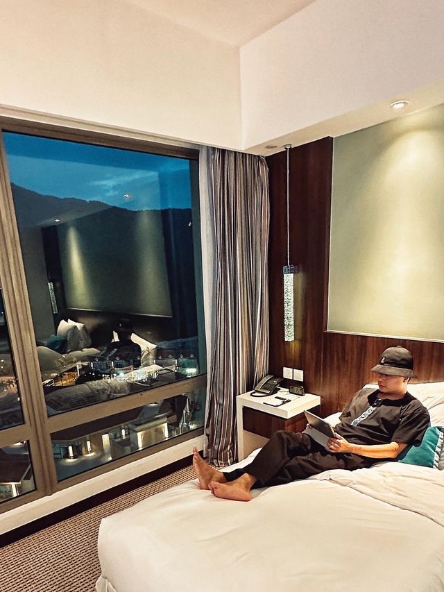 放假入愉景灣玩staycation😚靜靜地好寫意