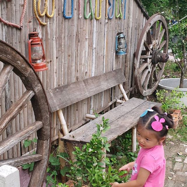 🌾🍃คาเฟ่&ร้านอาหารบรรยากาศดีวิวทุ่งนา #นครปฐม 