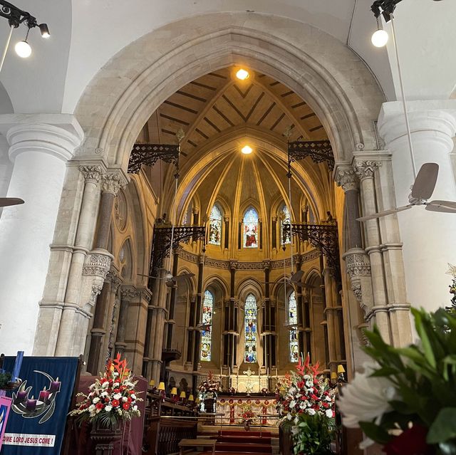 옛 뭄바이의 랜드마크 “0 point” St. Thomas’ Cathedral
