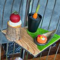 Cafe โรงแรมสุดหรู เทควิวราชกรีฑาสโมสร ปังๆ 