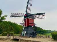 誰說去荷蘭🇳🇱才能看到木鞋👞風車🌀台南柳營『德元埤荷蘭村』讓你一次看個夠