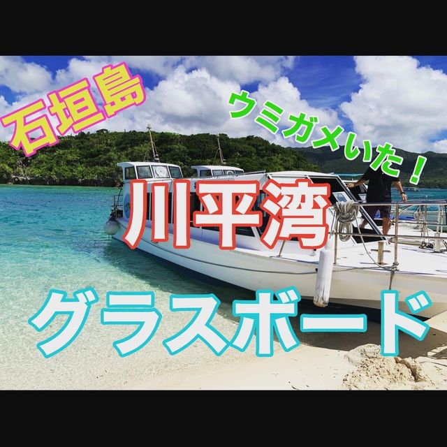 沖縄　石垣島　グラスボード乗りなきゃ絶対損❗️