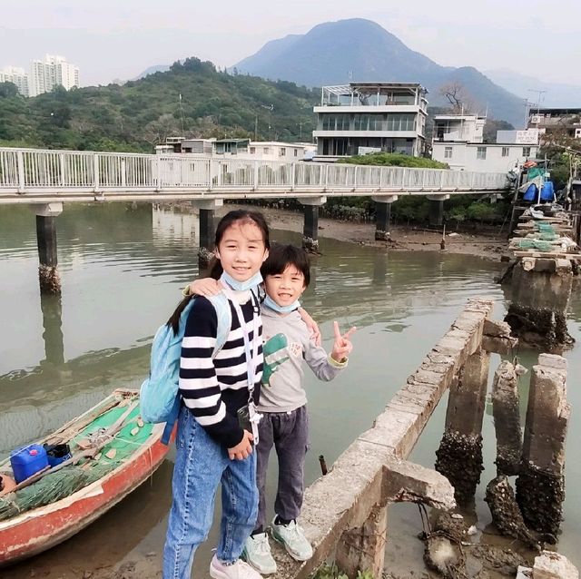 ✨東涌單車遊✨｜小白級親子單車遊路線＋ 遊漁村＆古蹟炮台＆侯王宮＆睇彈塗魚＋ 同場加映港式懷舊街市