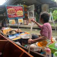 タイの水上マーケット🇹🇭