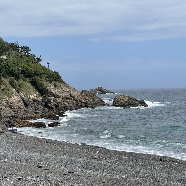 🏖 반짝반짝 맑은 추자바다, 모진이 몽돌해변