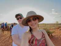 Sunset Camel Ride in Uluru ♥️