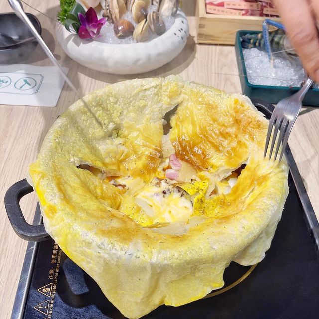 超正😍酥皮🌶麻辣🧀芝士🐓雞煲、清湯腩🐂