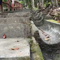 Enjoy dipping my feet into 7 Wells Langkawi!