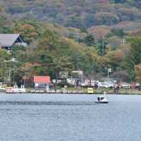 紅葉の榛名湖