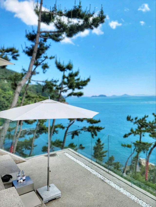 역대급 오션뷰 통영카페 네르하21💙