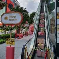 Christmas Train Station at Orchard Central