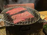 赤坂　肉兵衛本店にて松坂牛の肉ケーキでサプライズ🎁✨