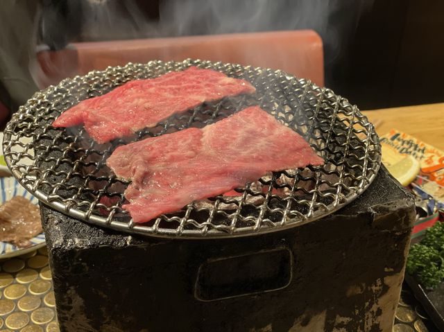 赤坂　肉兵衛本店にて松坂牛の肉ケーキでサプライズ🎁✨