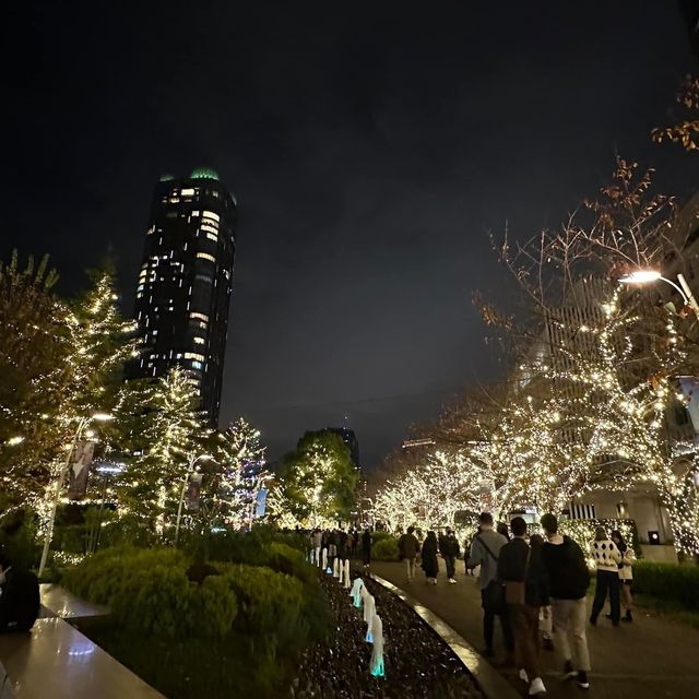 東京Midtown Garden夜間超令燈飾😍夜晚必去打卡位