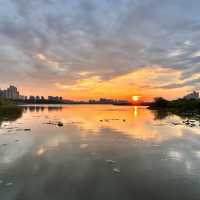 Sunset at Sonya Lake - Changsha County