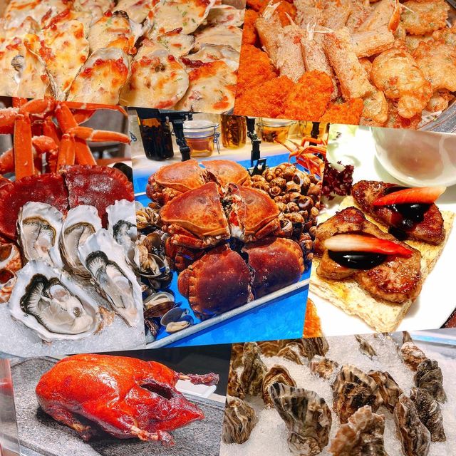 鱈場蟹腳·鴨肝·鮮蠔任食