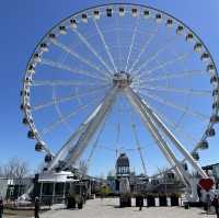You must take La Grande Roue de Montreal