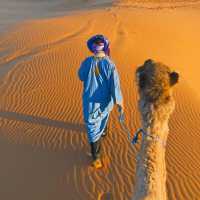 Experience Merzouga Golden sand desert 