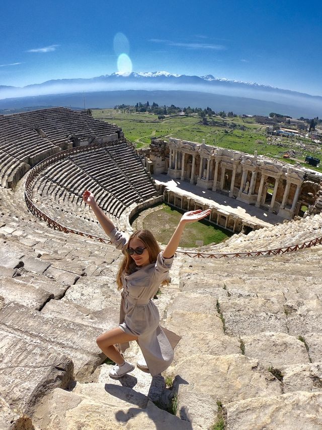 Pamukkale, the cotton castle💙🤍