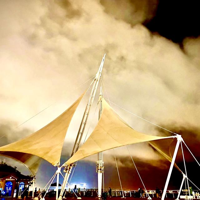 夜晚⛺️露营好去处，散步🚶纳凉