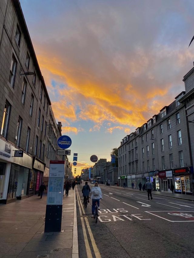 Aberdeen, Europe’s oil capital. Wow!!!