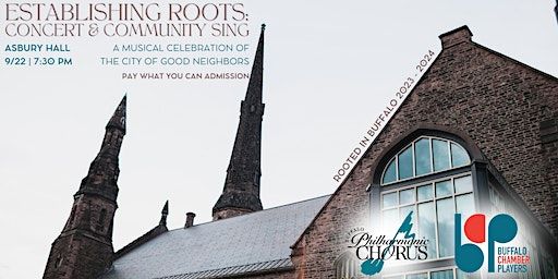 Establishing Roots: A Fall Concert and Community Sing | 341 Delaware Ave