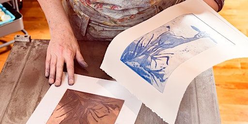 Kitchen Lithography Printmaking | The Cottage at Lake Lily