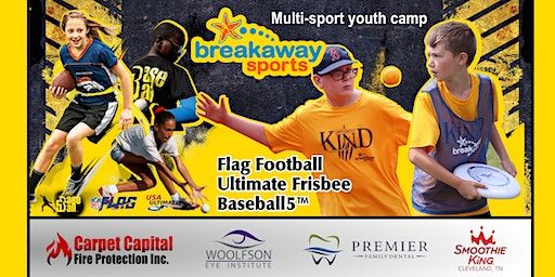 Breakaway Youth Sports Camp (Cleveland, Tennessee) | Elrod Park Ball Fields