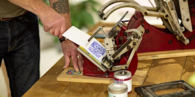 Lino Printing Festive Cards workshop, with Koot | Salts Works