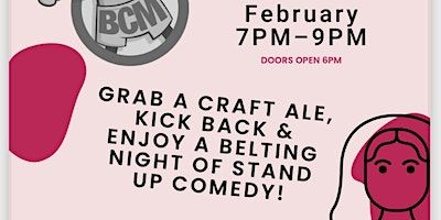 Stand Up Comedy Evening | BCM Craft Ale Bar