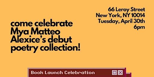A Shape We've Yet to Name: Book Launch Celebration | Hudson Park Library