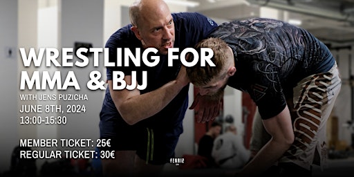 Jens Puzicha - Wrestling Seminar for MMA and BJJ | Fenriz Gym