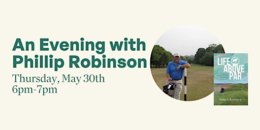 An Evening with Phillip Robinson | Book Love