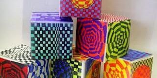 HIP kinderworkshop: Op art kubus maken | Centrale Bibliotheek