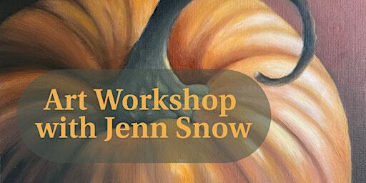 Art Workshop — Pumpkin in Water-Soluble Oils and Acrylics | Petrichor Collective Studios