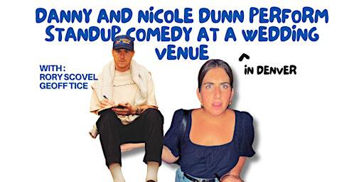 Danny and Nicole Dunn Perform Standup Comedy at a Wedding Venue | The Kirk of Highland