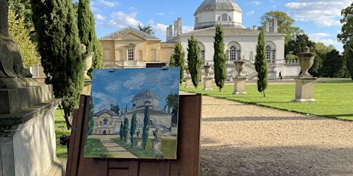 Individual Pleinair oil painting session. Outdoors. | Chiswick House and Gardens Trust
