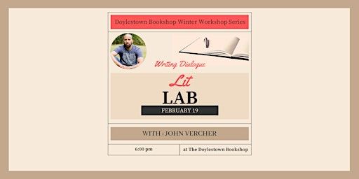 Lit Lab: Winter Workshop Series with John Vercher | The Doylestown Bookshop